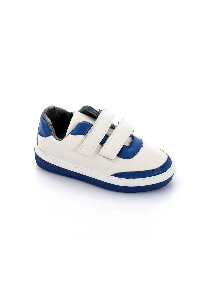 RHK50-Two-Tone Velcro-Closure Sneakers