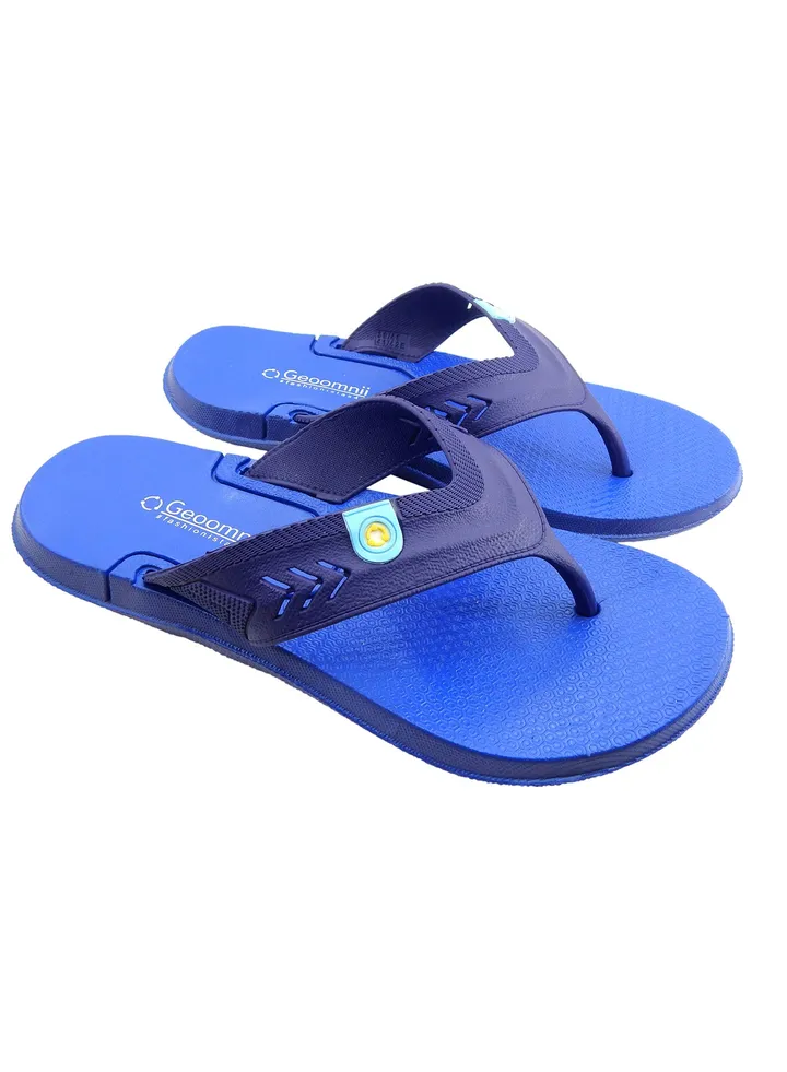 Boliver Dyed Slip On Slipper Blue