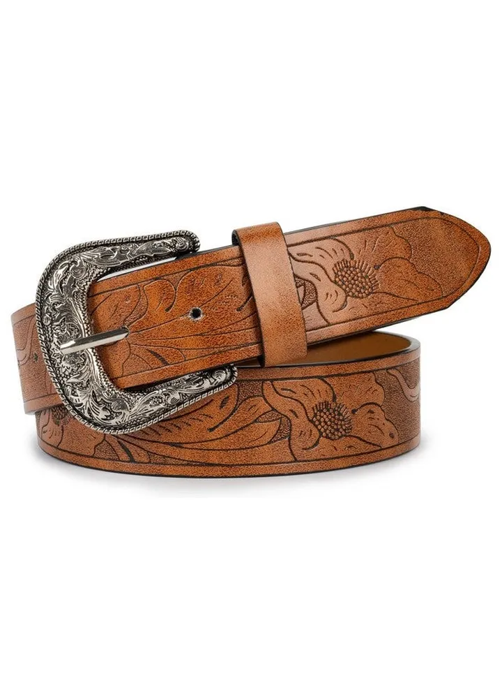 Westernbeltsforwomen Cowgirl Cowboyleatherwaistbelts For Women Jeans Pants Dresses