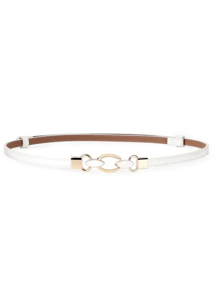 Skinny Belts For Women Thin Leather Waist Belt Fashion Ladies Belt For Dress Pant
