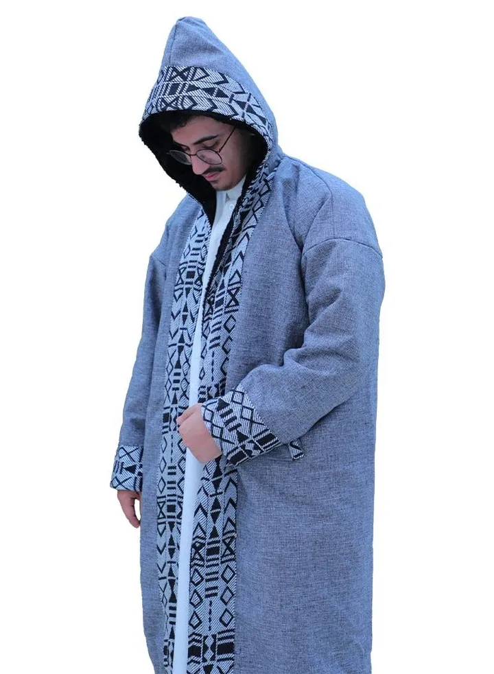 Winter Fur embroidered with traditional Sadu