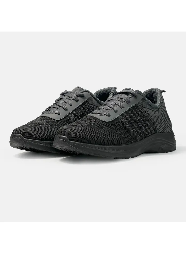 SNEAKERS FASHION LACE UP -PVC OUT SOLE