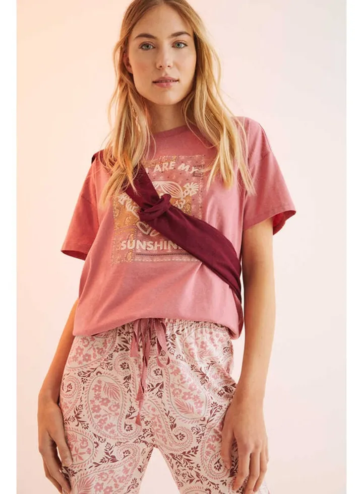 Paisley long trousers