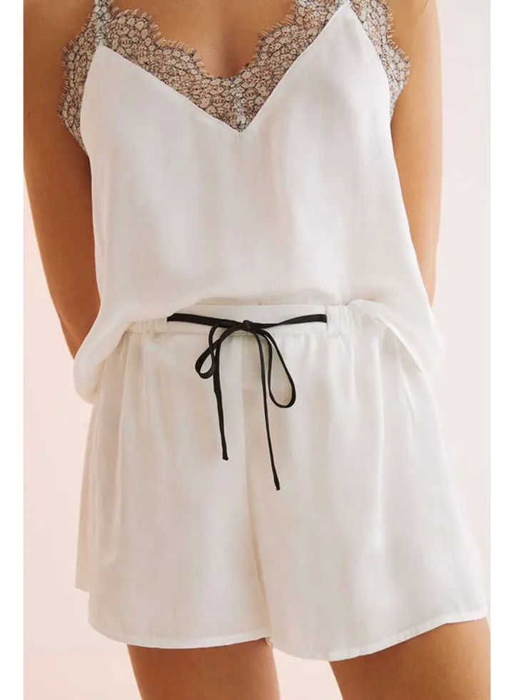 Lace short pajamas