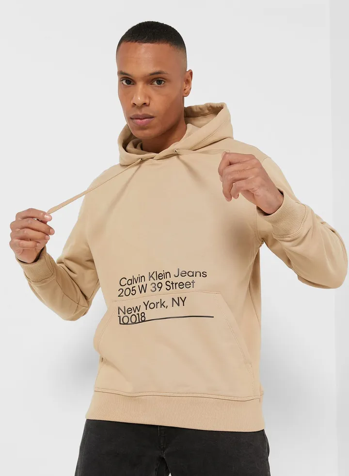 Logo Printed Hoodie