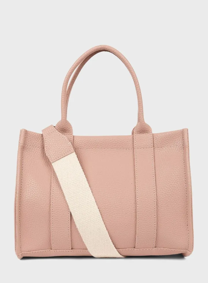 Faux Leather Hand Bag