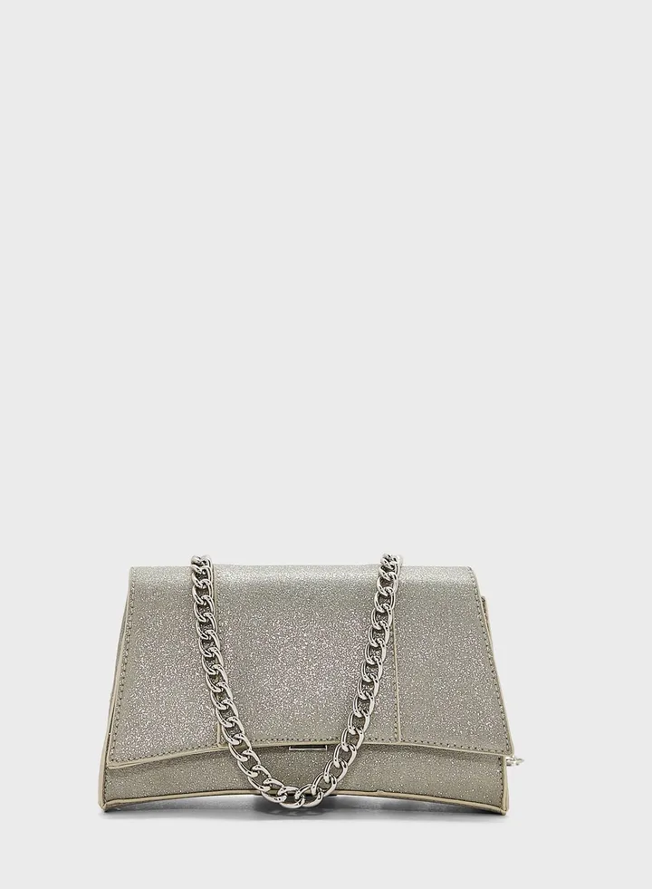 Chain Detail Crossbody Bag