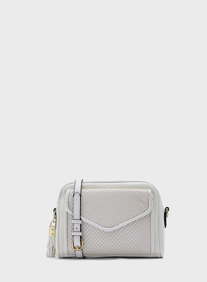 Double Pouch Crossbody Bag