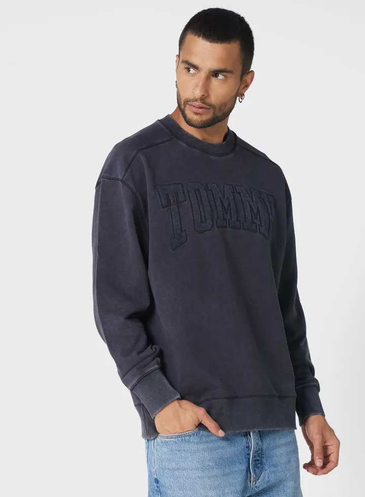 Logo Crew Neck Sweatshirt