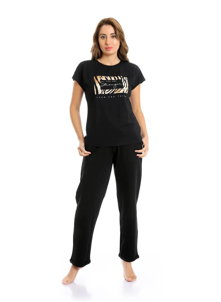 Women'S Capri Pajama Set