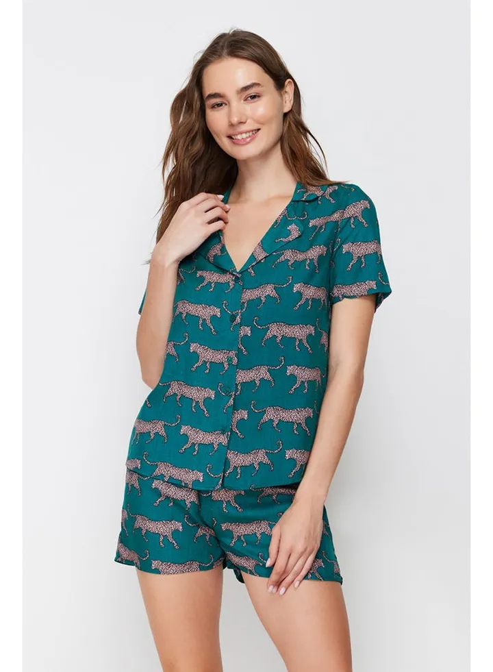 Woman Sleepwear Emerald Green