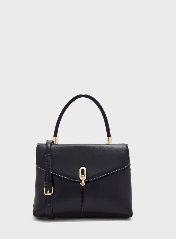 Flapover Crossbody Bag