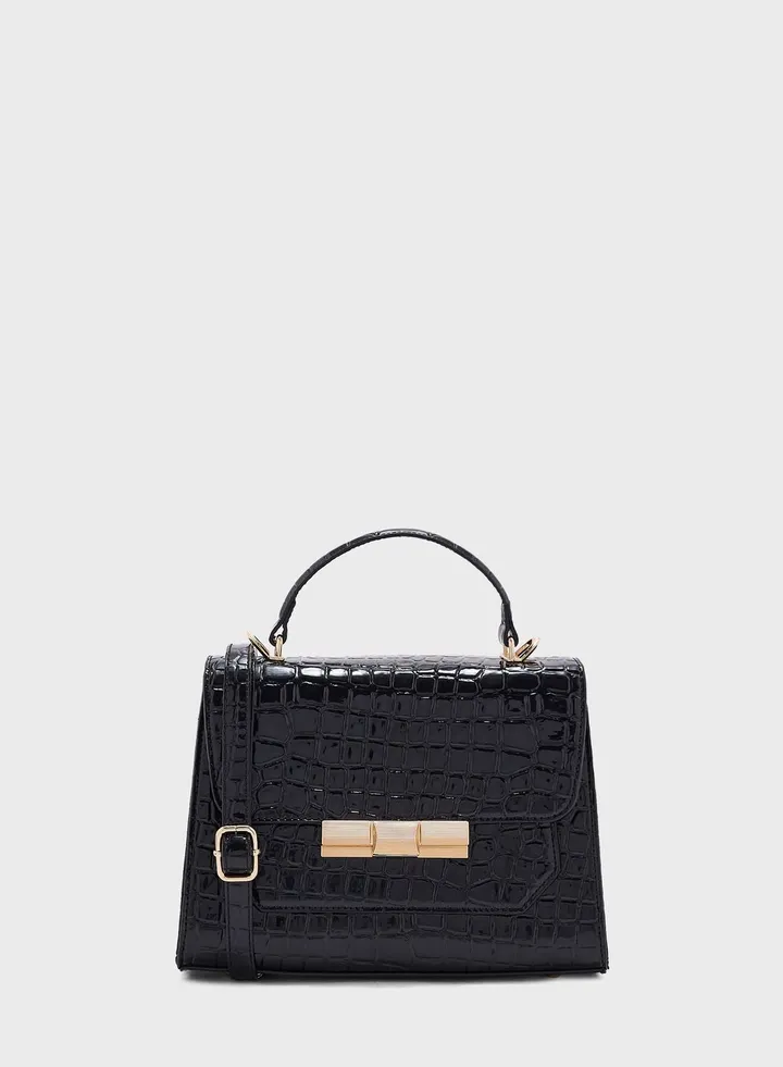 Flapover Crossbody Bag