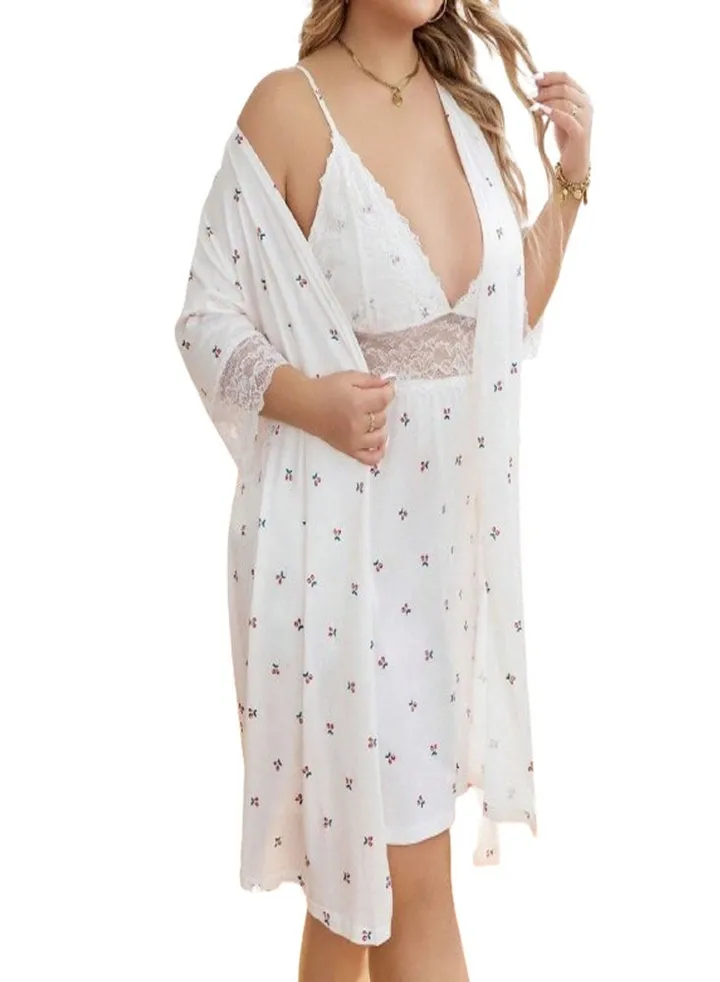 Big size cotton shirt - white