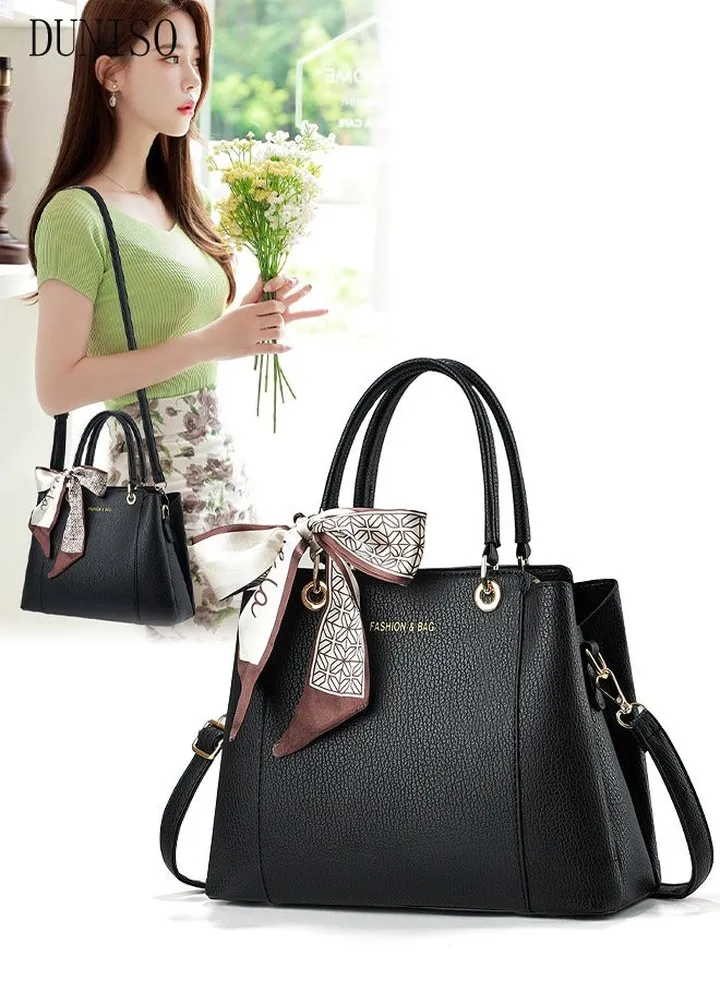 Women's Fashion Handbag Faux Leather Crossbody Bag For Women Large Capacity Tote Bags Top Handle Satchel Fashionable Travel Shoulder Bag For Ladies