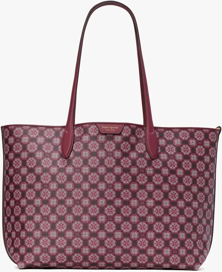 Kate Spade Spade Flower Monogram Sutton Medium Tote