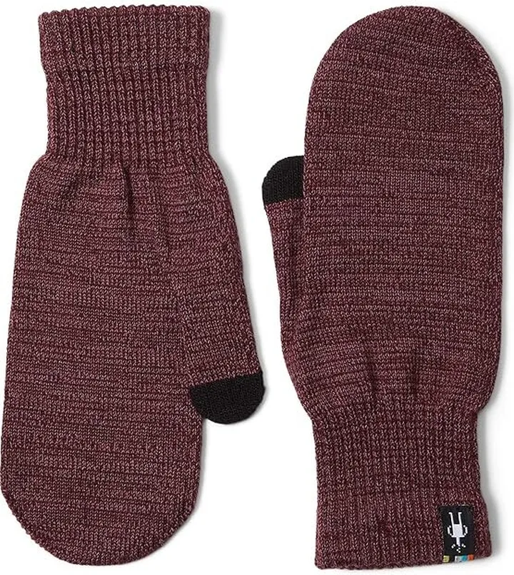 Smartwool Knit Mitt (Argyle Purple Heather) Over-Mits Gloves