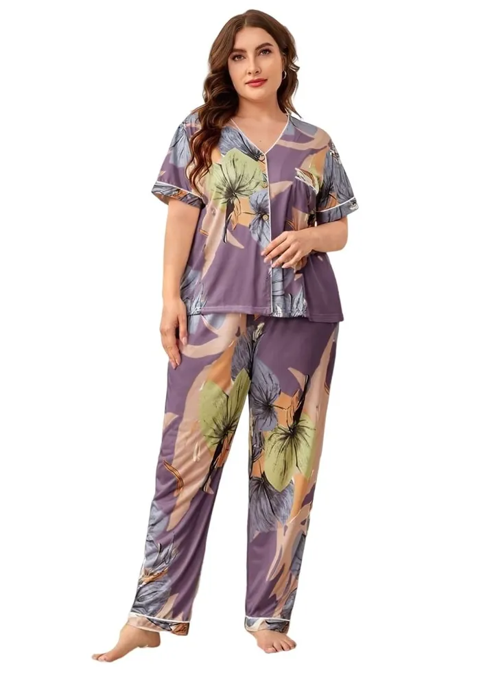 women's summer pajama set ( big size )