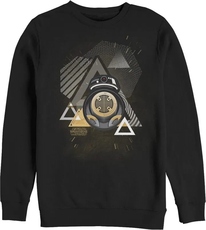Men's Star Wars The Last Jedi Geometric BB-9E Sweatshirt - Black - Small