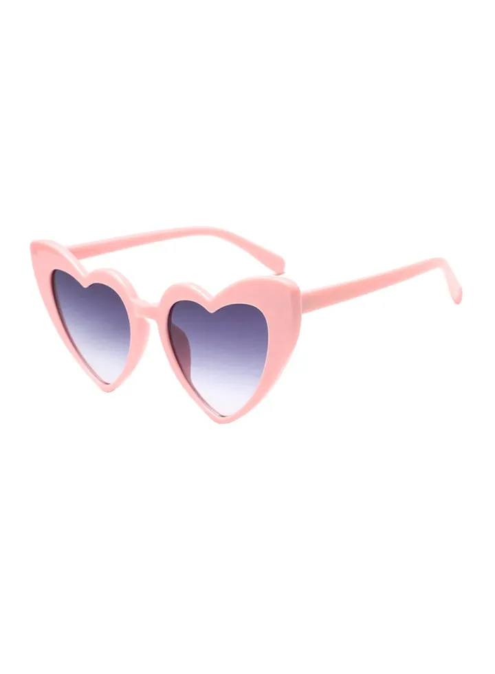 Girls' Heart Shaped Sunglasses