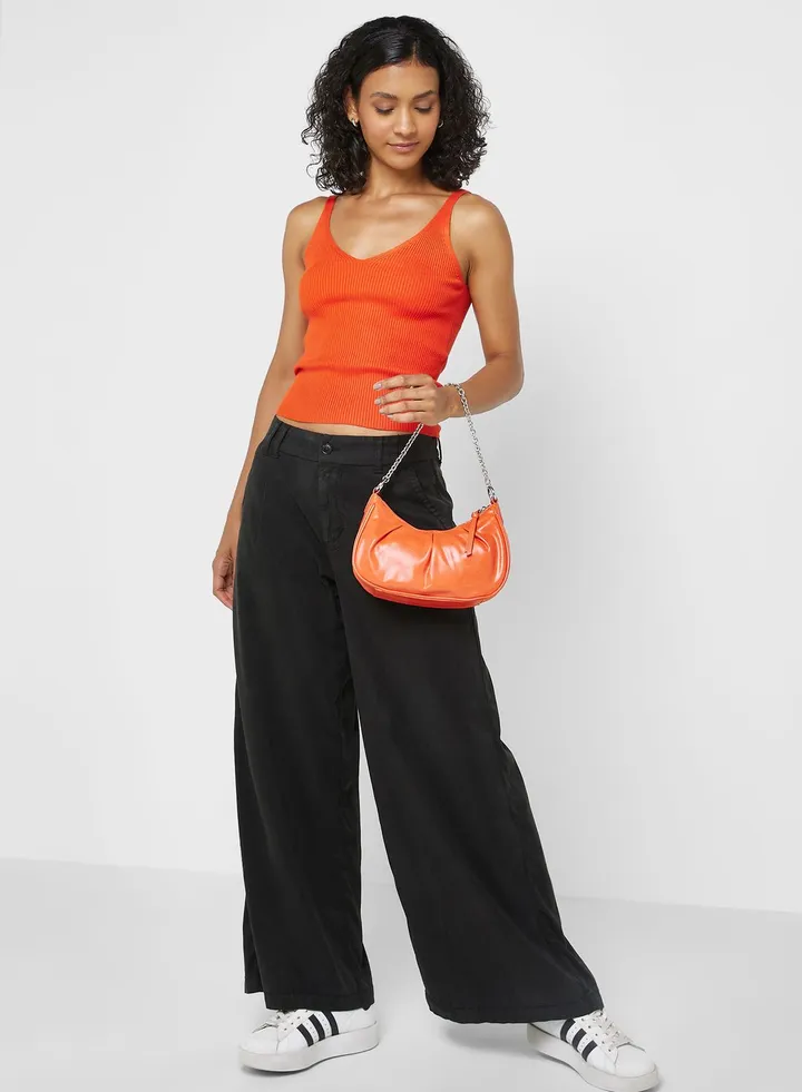 High Waist Baggy Pants
