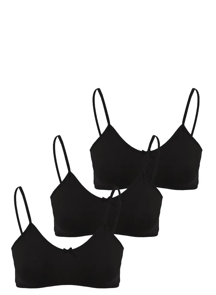 Mesery Cotton Bra - For Women -BLack