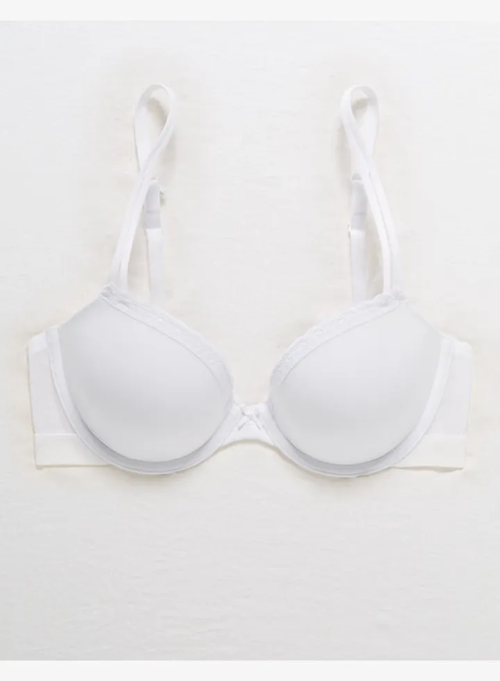 Aerie Real Happy Demi Lightly Lined Bra