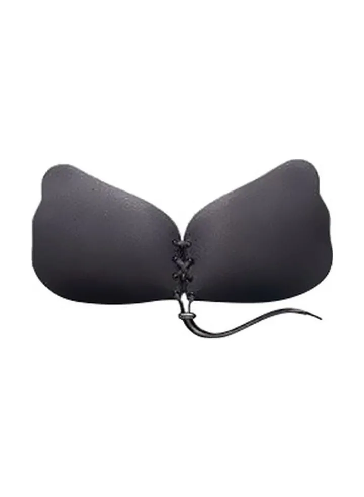 Strapless Silicone Bra Black