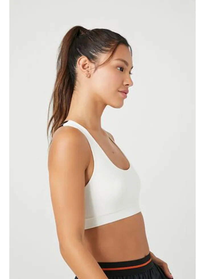 Crisscross Strappy Sports Bra