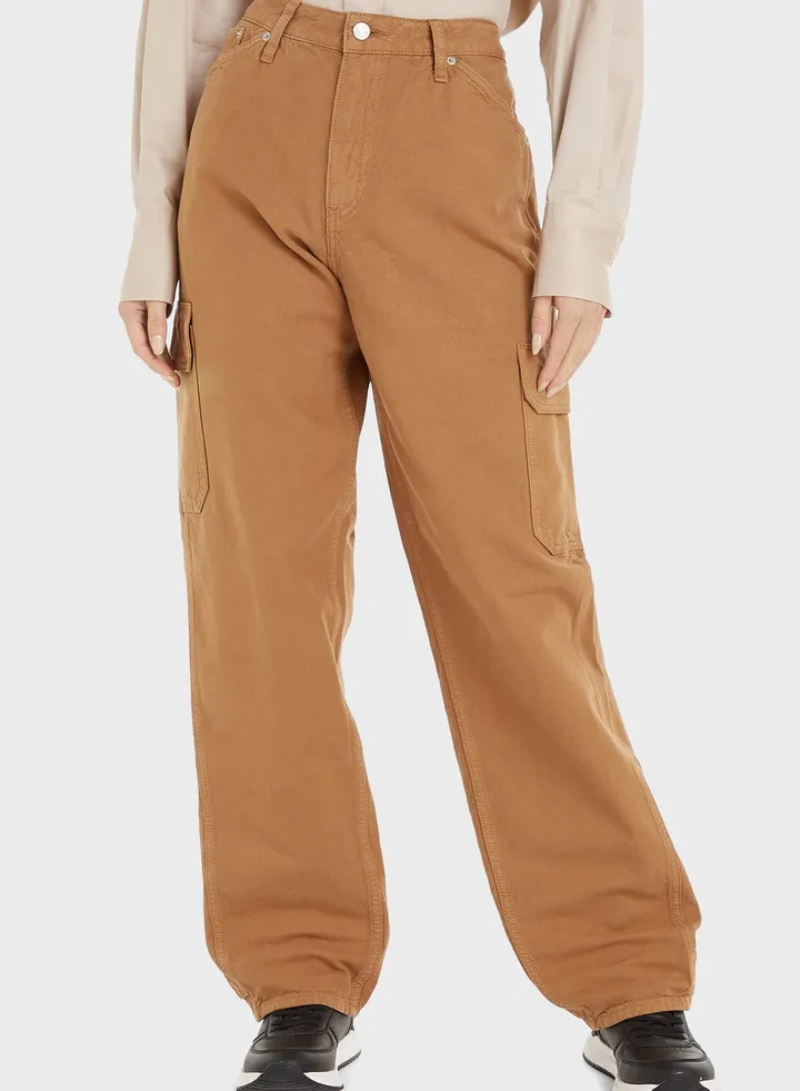 Pocket Detail Pants