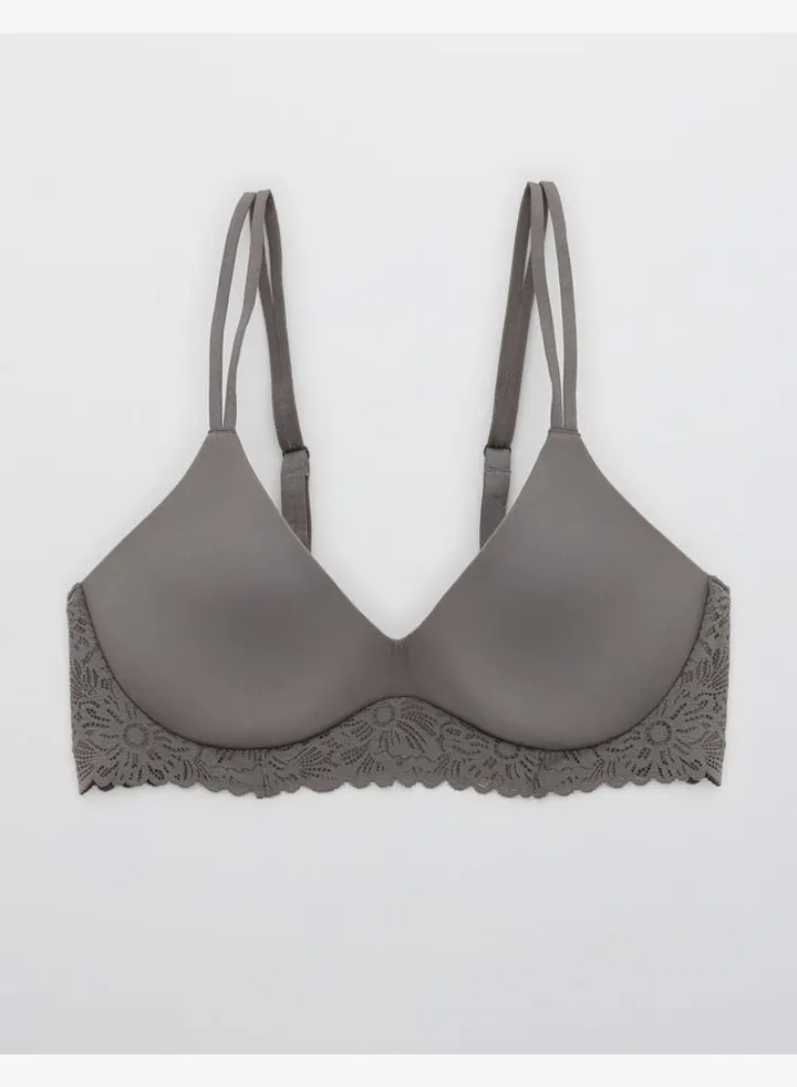 Aerie Real Sunnie Wireless Push Up Bra