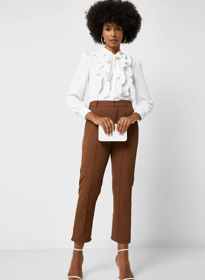 Front Pleat Pants