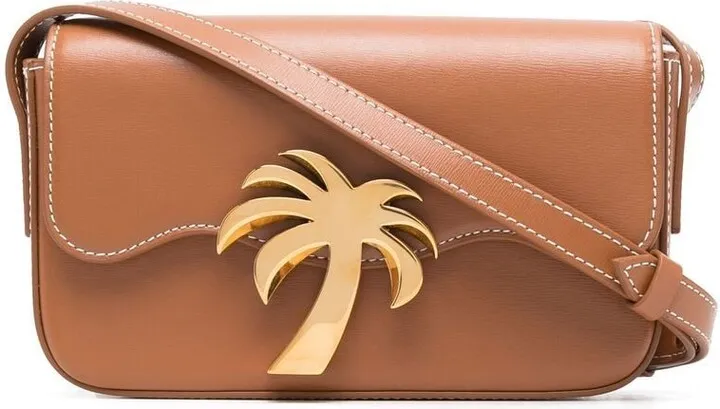 Logo-Plaque Shoulder Bag