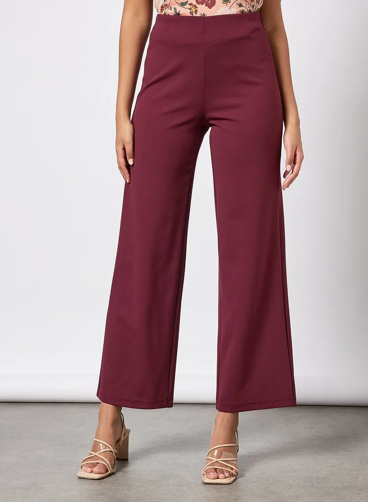 Culotte Pants Maroon