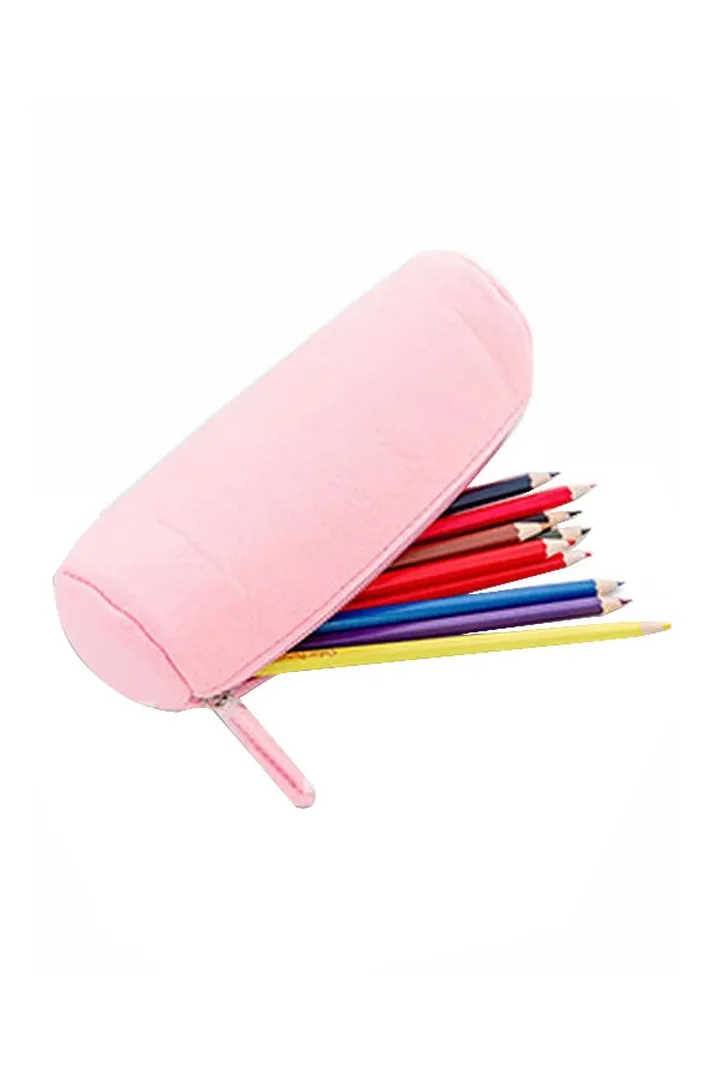 Felt Pencil Bag Pink