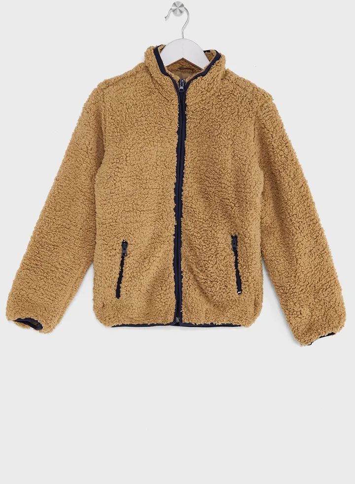 Kids Faux Fur Jacket