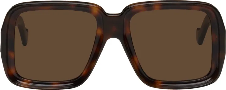 Loewe Tortoiseshell Paula's Ibiza Dive Sunglasses