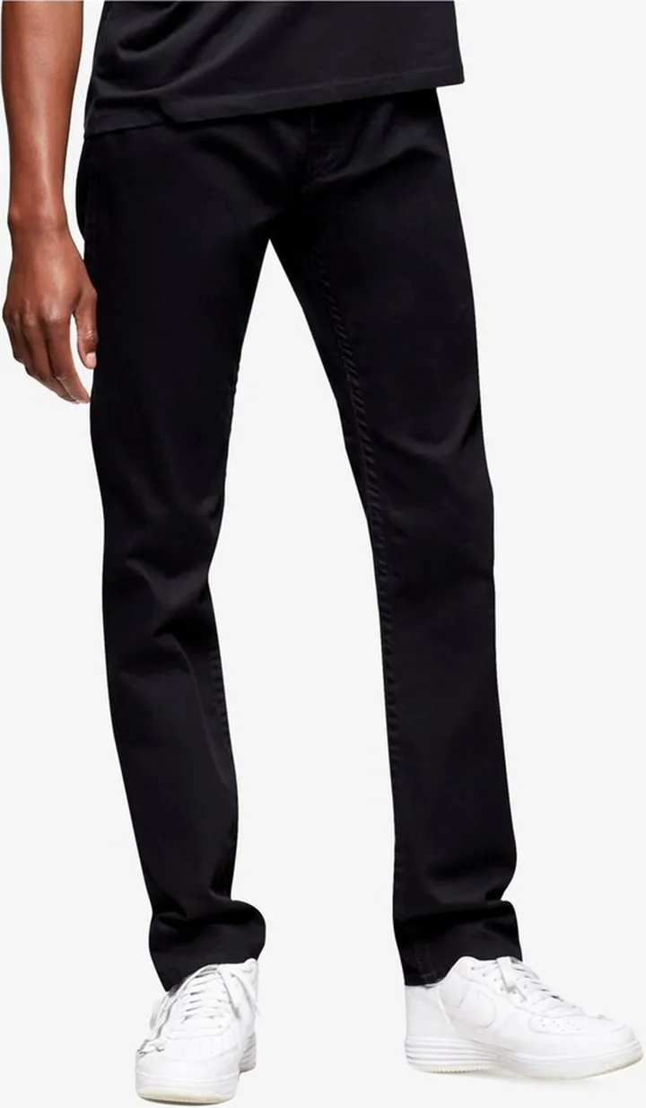True Religion Men's Rocco Skinny Fit Jeans with Back Flap Pockets