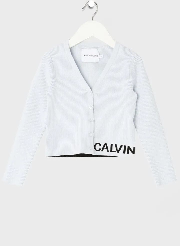 Kids Crop Cardigan