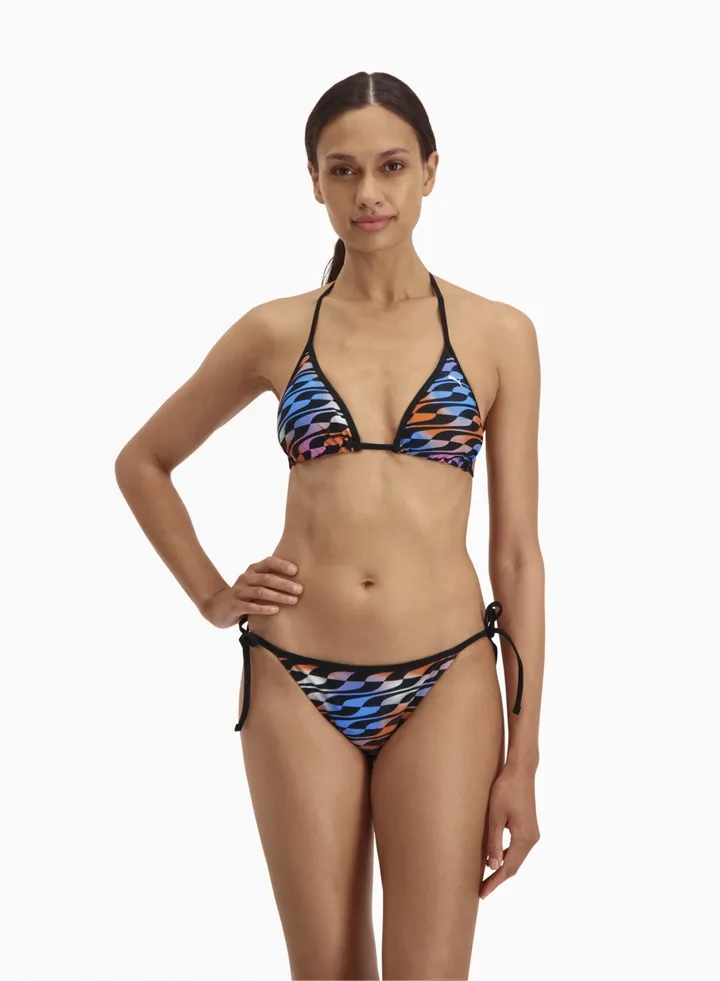 Swim Womens Formstrip Triangle Bikini Top