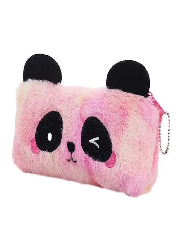 Large Capacity Pen Pouch Plush Panda Pencil Bag Panda Pencil Case Plush Pencil Bag Panda Pen Bag