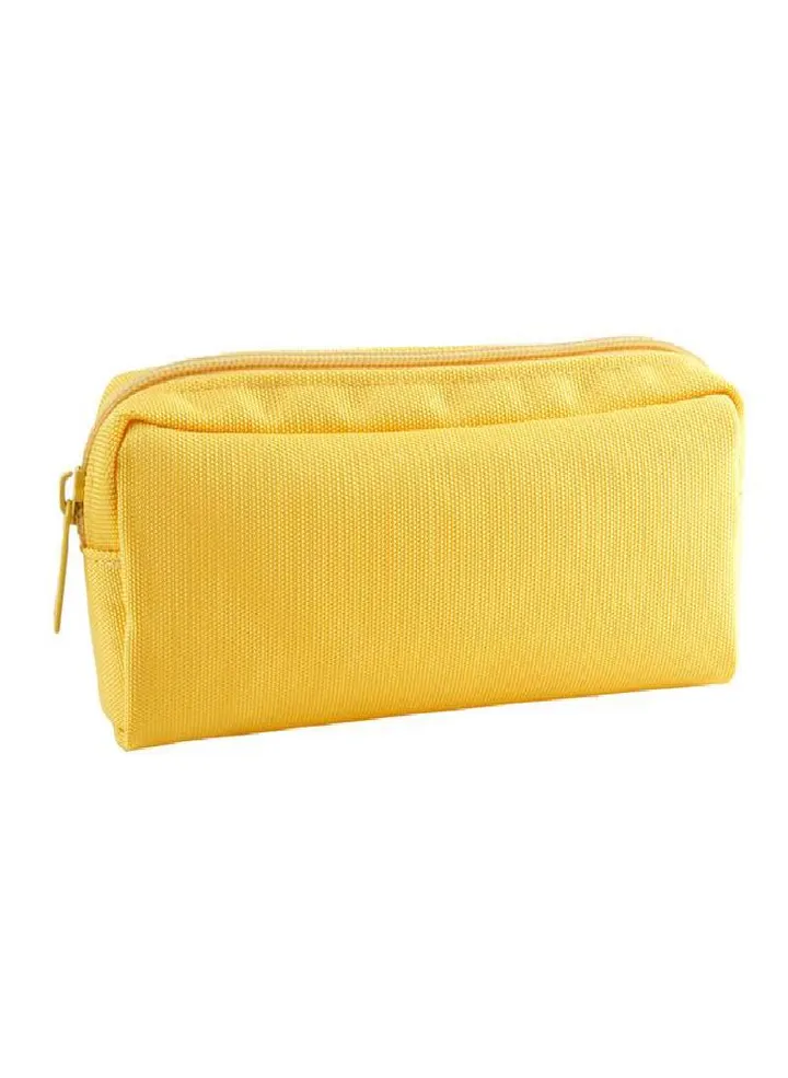Pencil Case Black Stationery Trousse Scolaire Pouch School Supplies Solid Color Pencilcase Cases