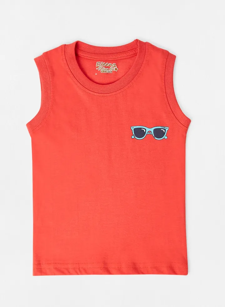 Eso Casual Vest Coral