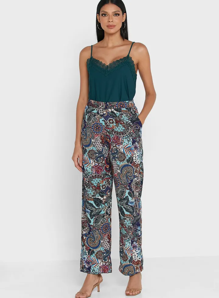 Printed Pants