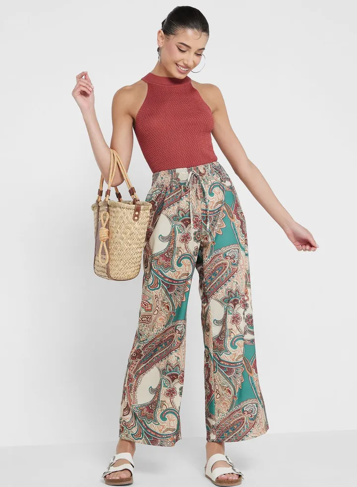 Printed Pants