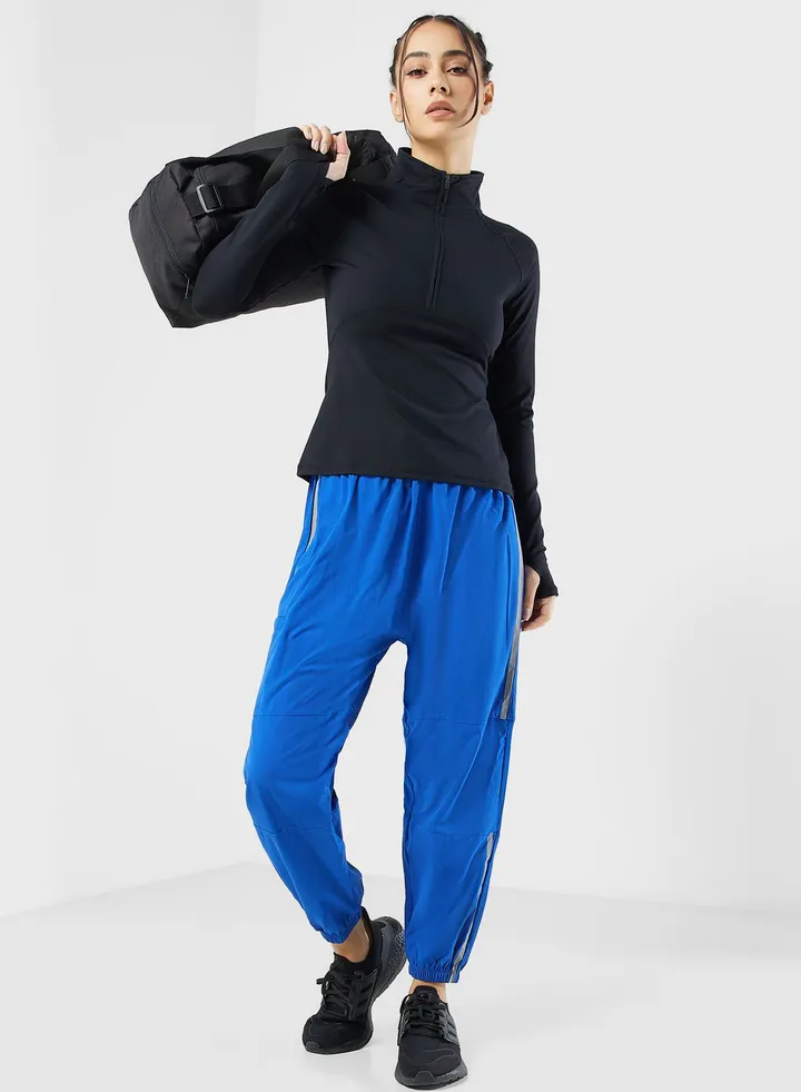 Contrast Stripe Patch Detail Joggers