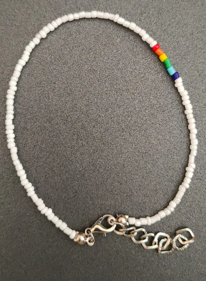 EvancyStore Handmade Anklet White women's accessories