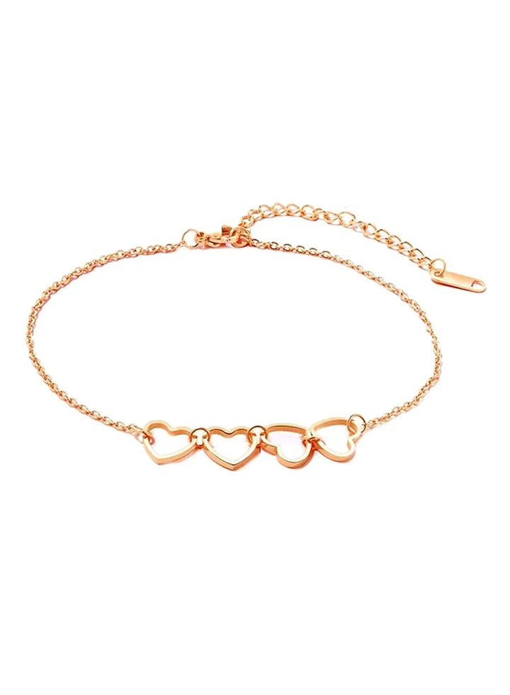 Rose Gold Plated Anklet