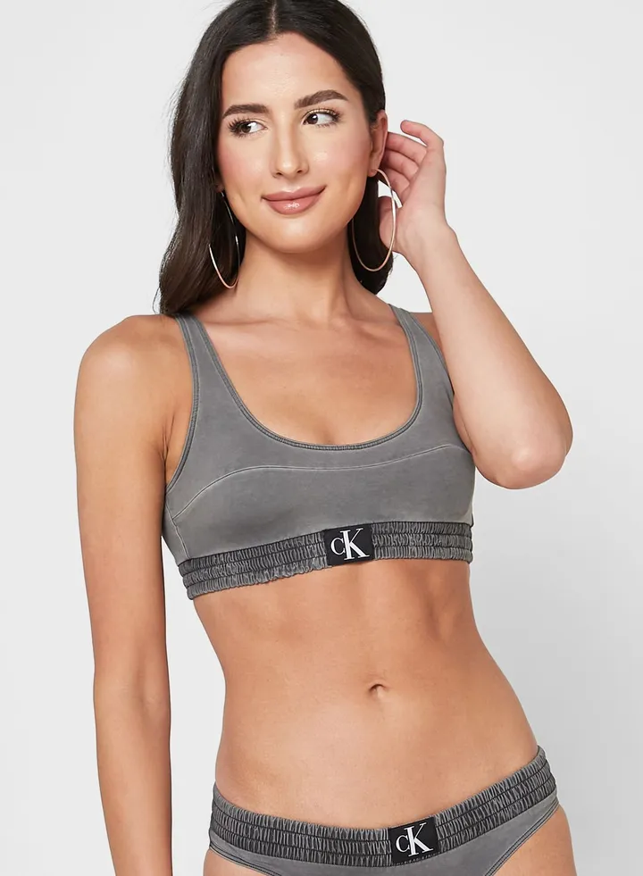 Scoop Neck Bikini Top
