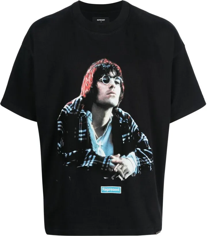 graphic-print short-sleeve T-shirt